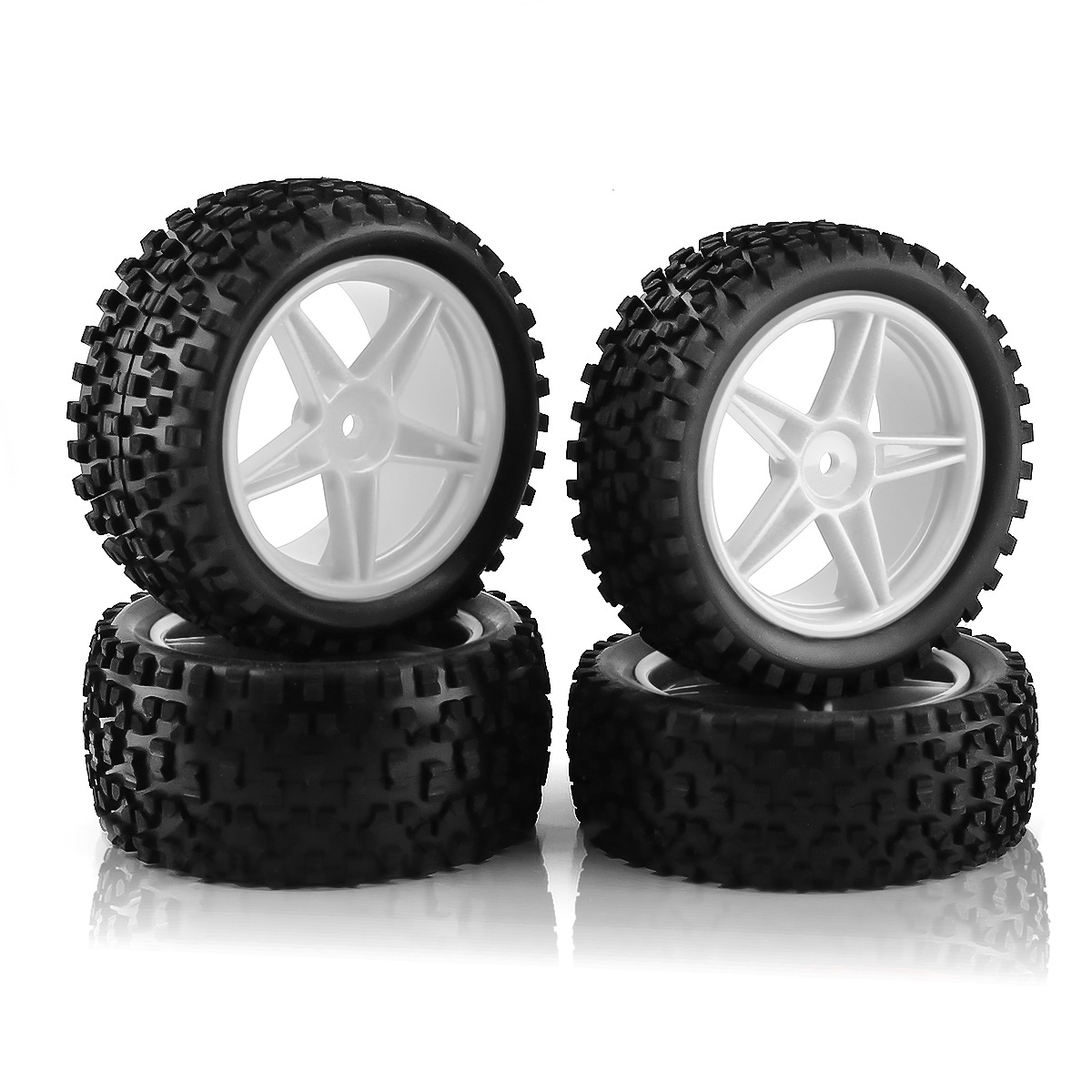 Yunshen Rc Hobby - 1/10 RC Offroad-Reifen und Felgen 12mm