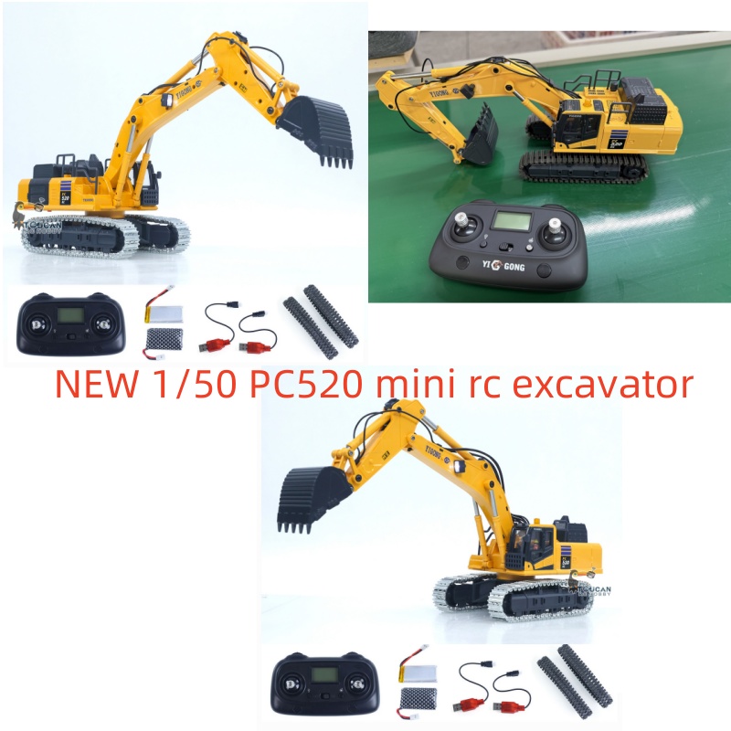 Rc Excavator Hobby - 1/50 Mini RC Bagger PC520 Elektrischer