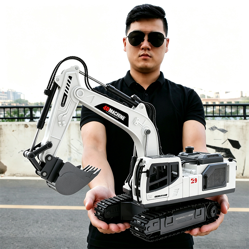 Rc Hobby Excavator - RC Bagger 14-Kanal 3-in-1 RC Baufahrzeug