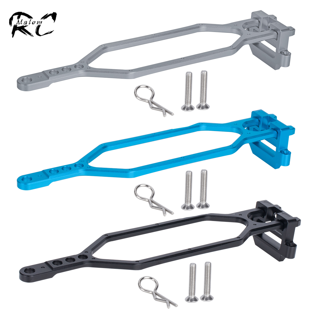 Rc Hobby Zone - CNC-Aluminium-Haltebatterie-Kit mit erweiterter Kapazität für Traxxas