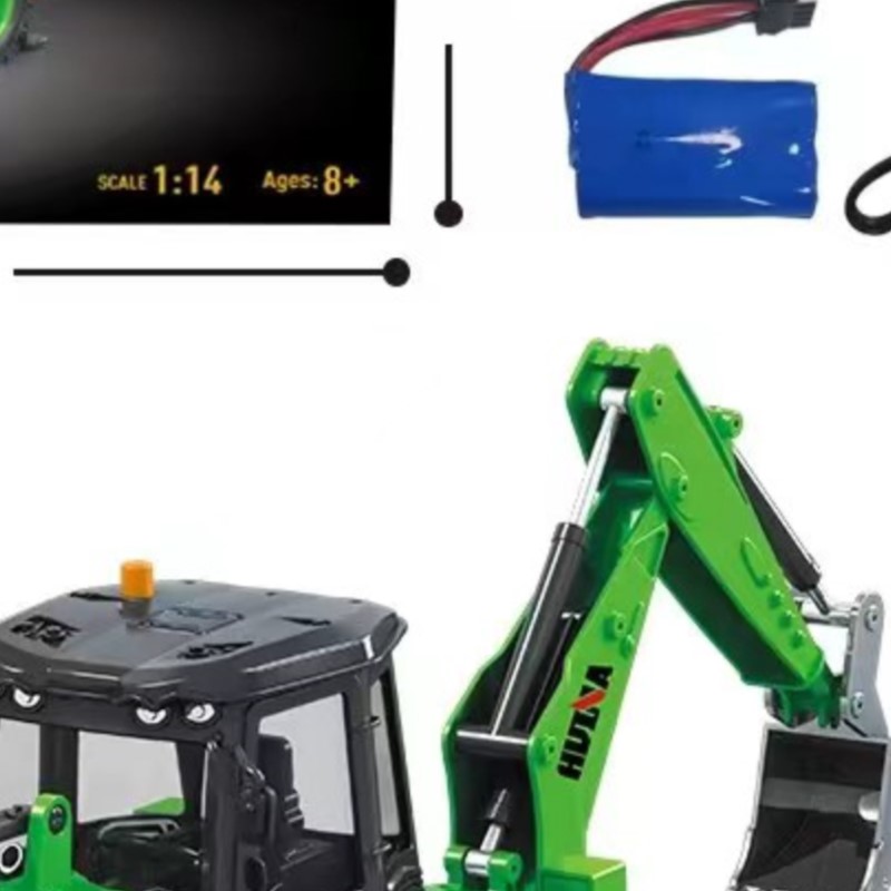 Rc Excavator Hobby - US-Verkauf HUINA 1/14 1579 Ferngesteuerter Bagger