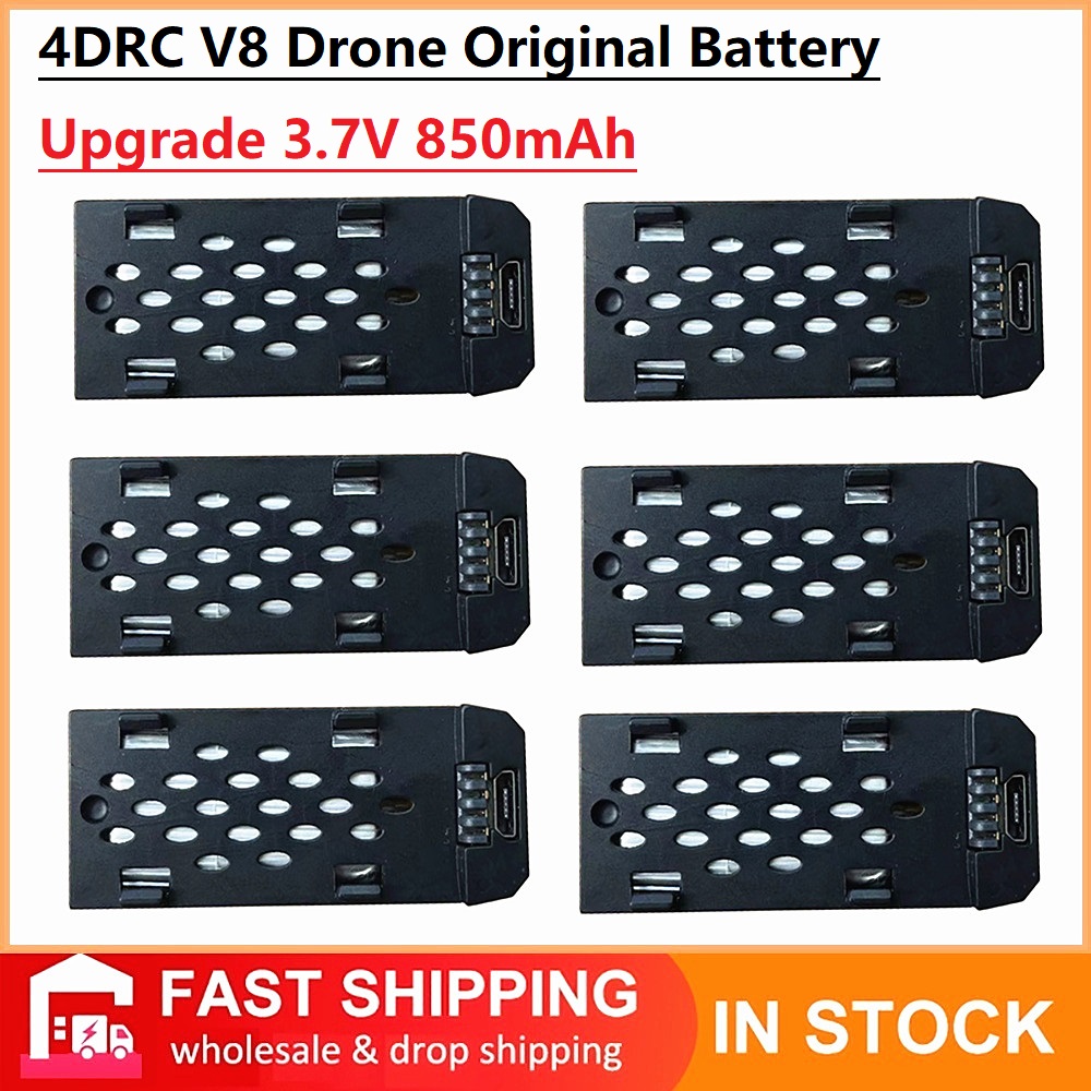 Top Rc Hobby Mini Xcub - 4DRC V8 Drone Original Batterie 3,7