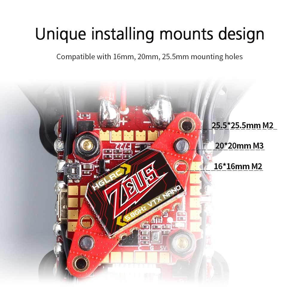 HGLRC Zeus Nano 350mW FPV VTX  – Top Rc Hobby Mini Xcub Bewertung und Preis