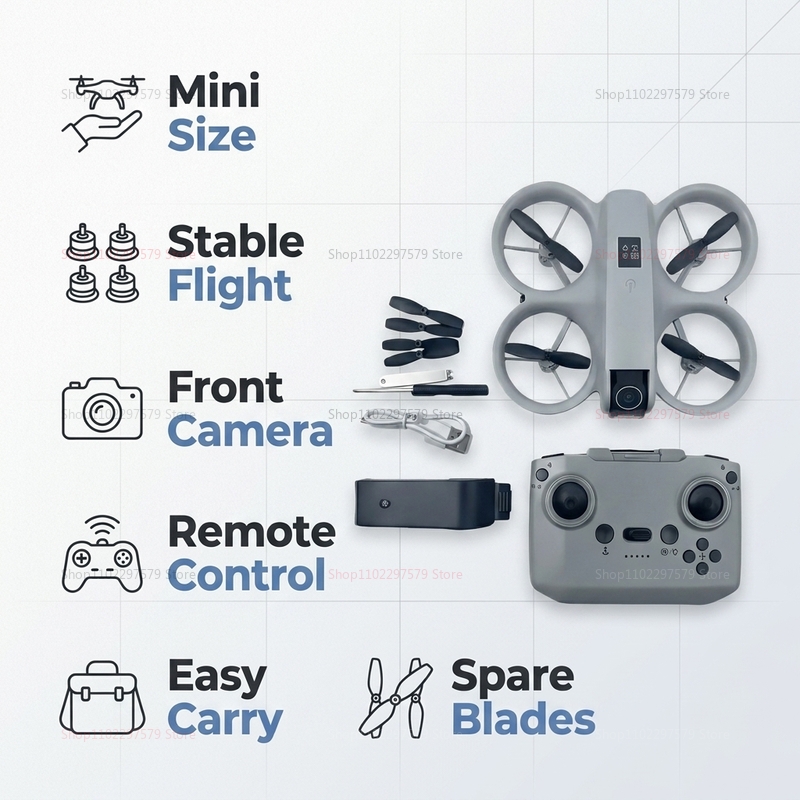 Mini-Drohne mit 8K HD-Kamera F – Top Rc Hobby Mini Xcub Bewertung und Preis