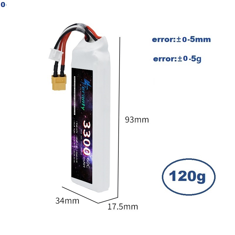 2S 7,4 V LiPo Batterie 3300mAh – Rc Hobby Grade Bewertung und Preis