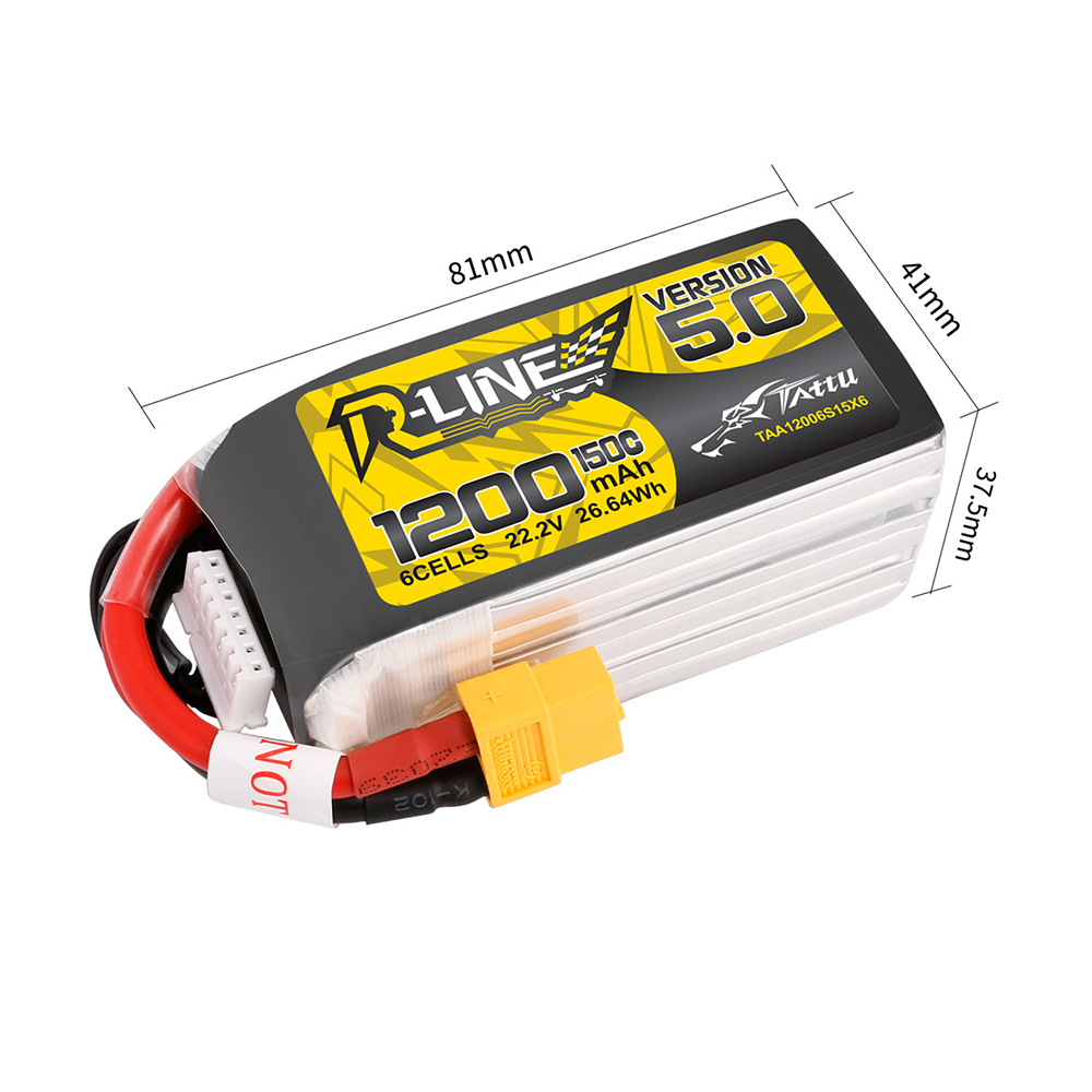 TATTU R-LINE 5,0 22,2 V 1200 m – Rc Hobby Line Bewertung und Preis
