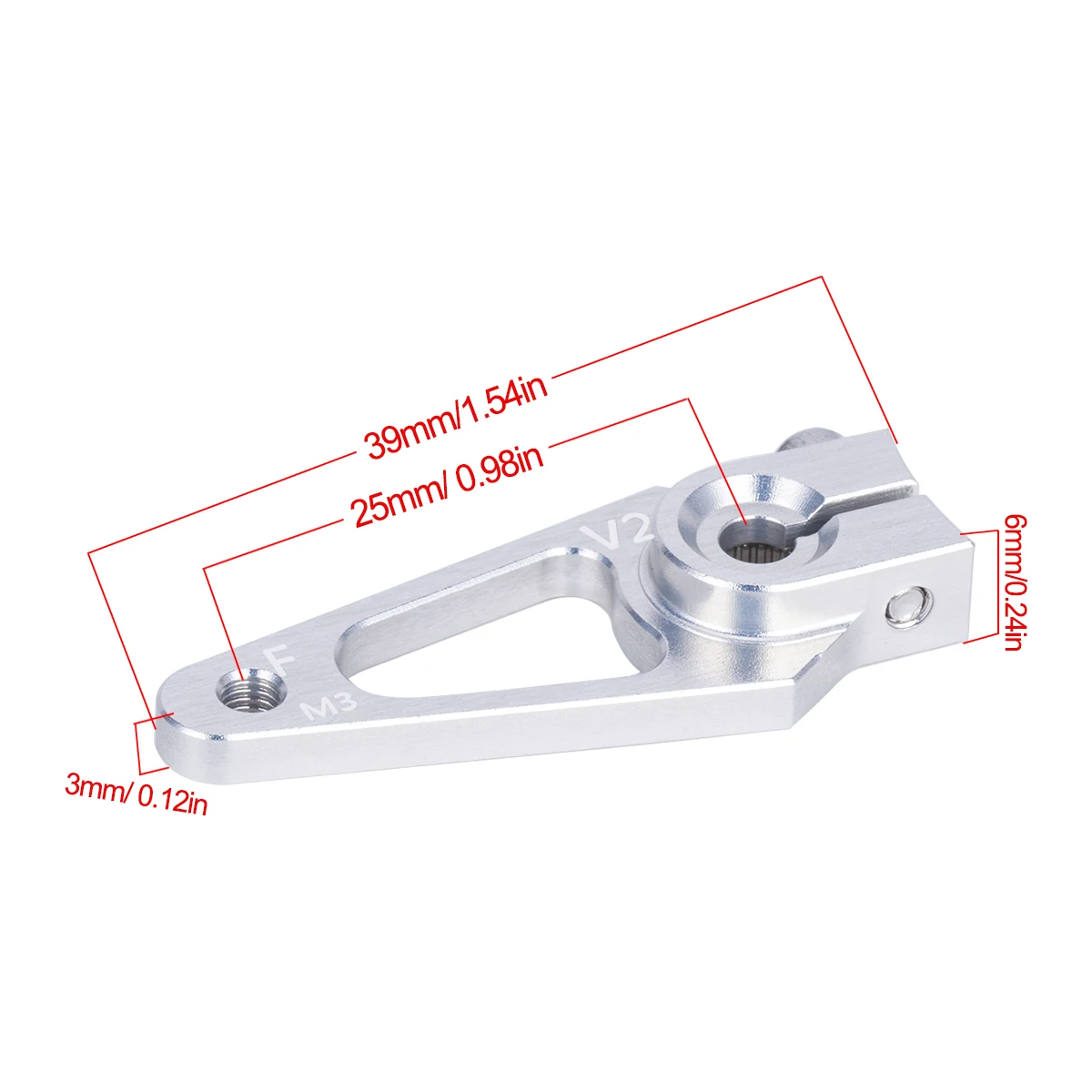 39mm M3 7075 Aluminium 25T Ser – Rc Hobby Zone Bewertung und Preis
