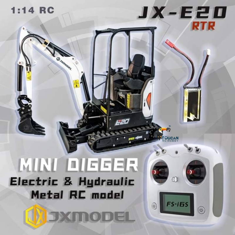 RTR JX E20 RC Mini-Bagger im M – Rc Excavator Hobby Bewertung und Preis